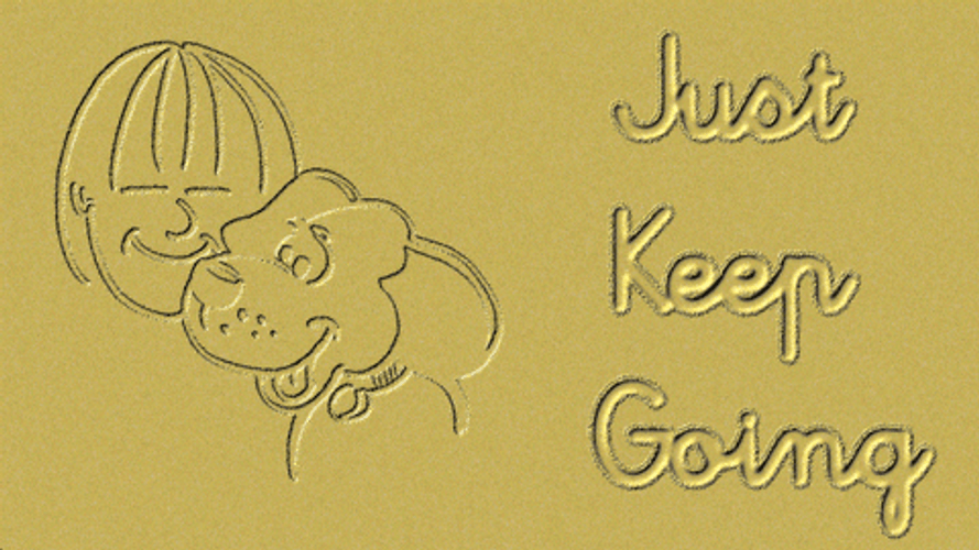 Gold Star Pets Just Keep Going GIF