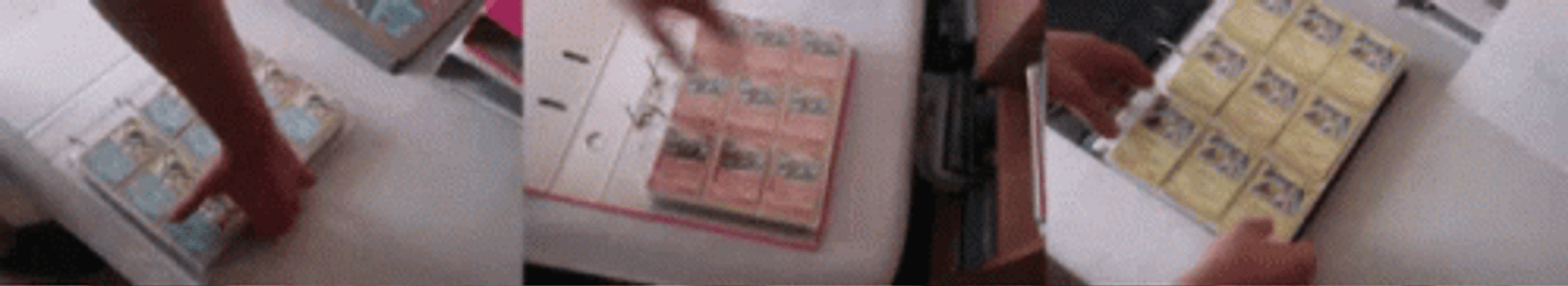 Gold Star Pokemon Cards Album GIF