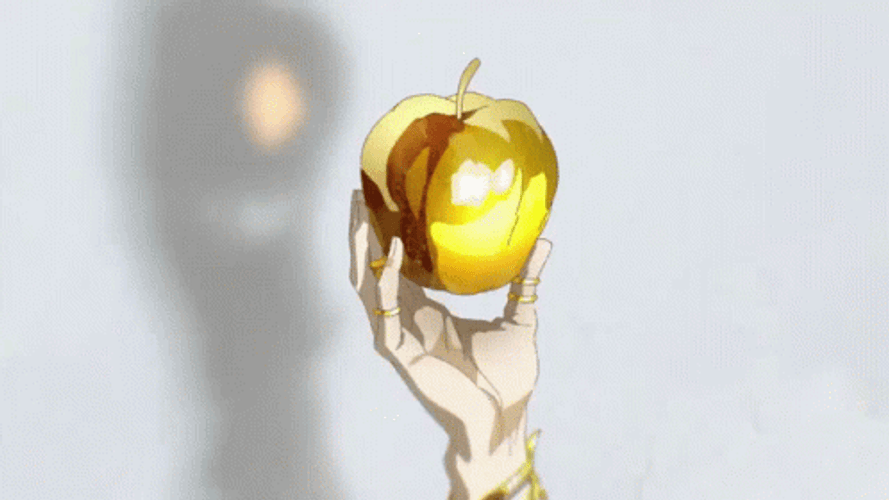 Golden Apple Animation GIF