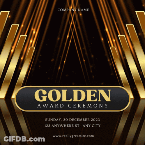 Golden Award Ceremony December 30Th GIF