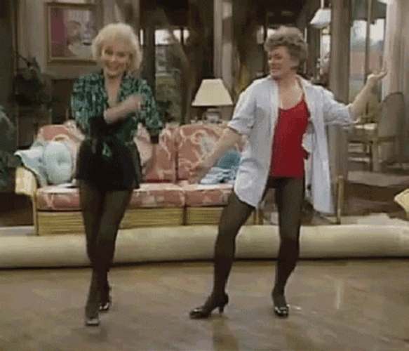 Golden Girls Disco Dance GIF