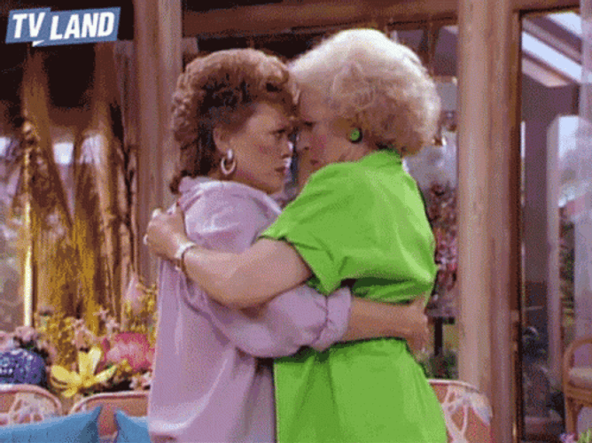 Golden Girls Hug Dance GIF