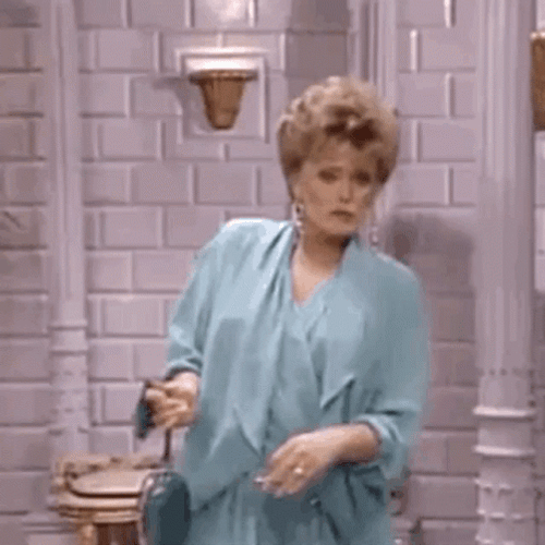 Golden Girls In A Rush GIF