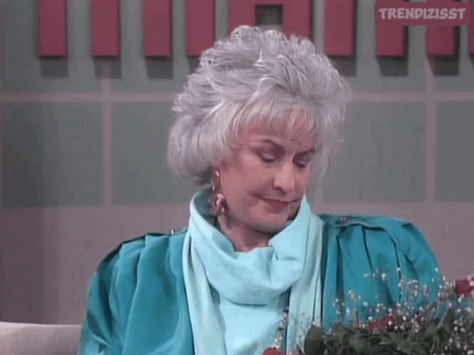Golden Girls Look Angry GIF