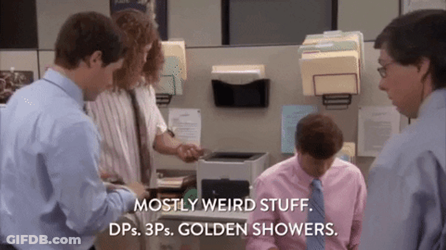 Golden Shower Workaholics Funny Weird Stuff GIF