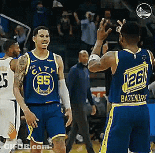 Golden State Warrior Dream Team GIF