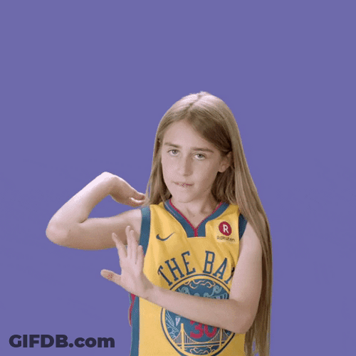 Golden State Warrior Fan Shoot Your Shot GIF