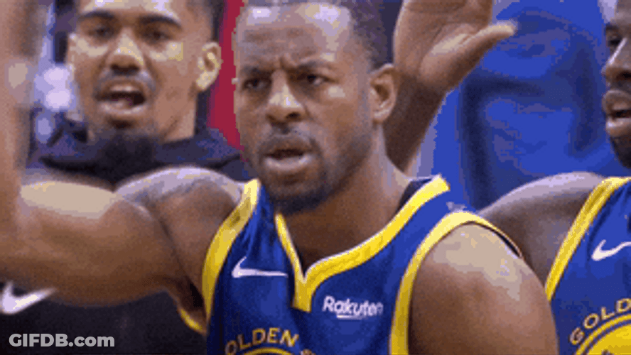 Golden State Warriors Andre Iguodala Pointing Finger GIF