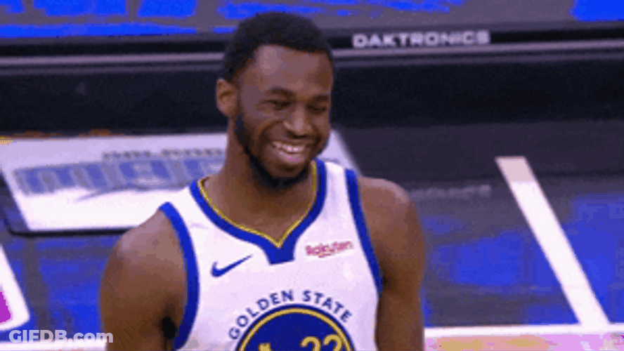 Golden State Warriors Andrew Wiggins Smiling GIF