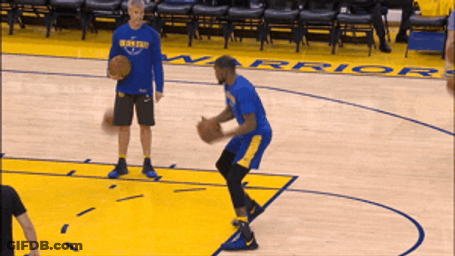 Golden State Warriors Kevin Durant Spinning GIF