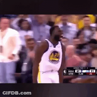 Golden State Warriors Player During Game GIF