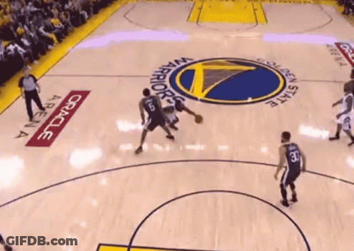 Golden State Warriors Playing Basketball GIF