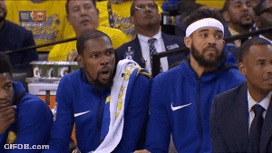 Golden State Warriors Standing Up GIF