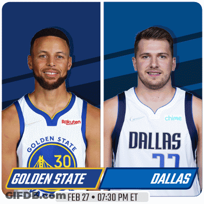 Golden State Warriors Vs. Dallas Mavericks Pre Game GIF