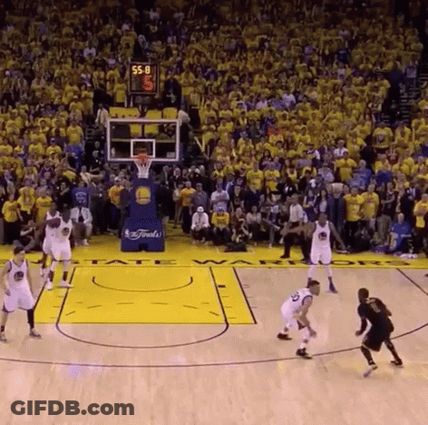 Golden State Warriors Vs Lakers Finals GIF