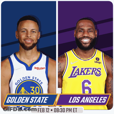 Golden State Warriors Vs Lakers Pre Game GIF