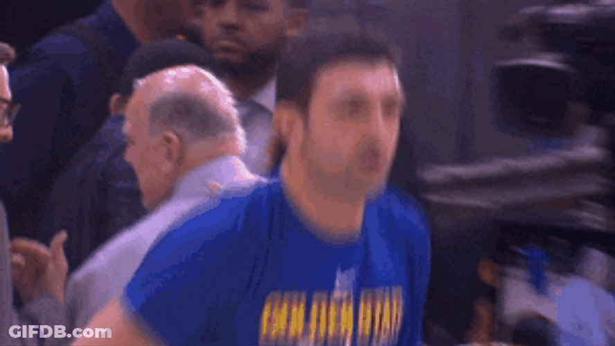 Golden State Warriors Warming Up Shoot Your Shot GIF