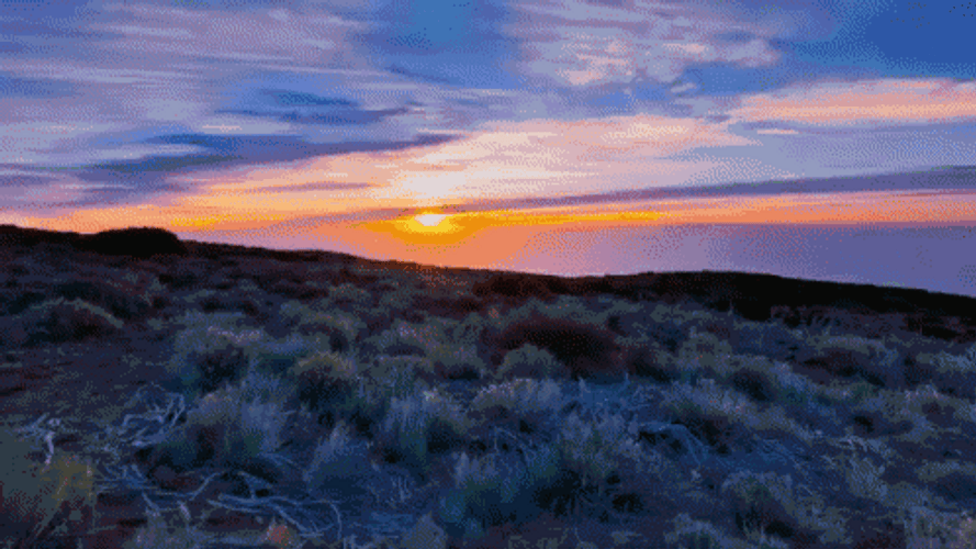 Golden Sunrise Timelapse GIF