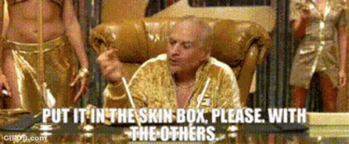Goldmember Foxxy Getting Ordered GIF