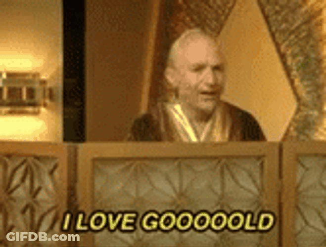 Goldmember I Love Gold GIF