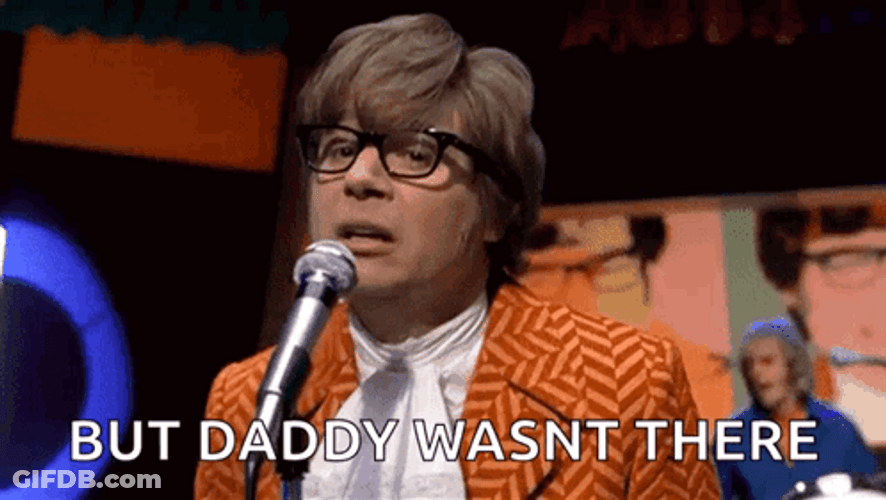 Goldmember Mike Singing GIF