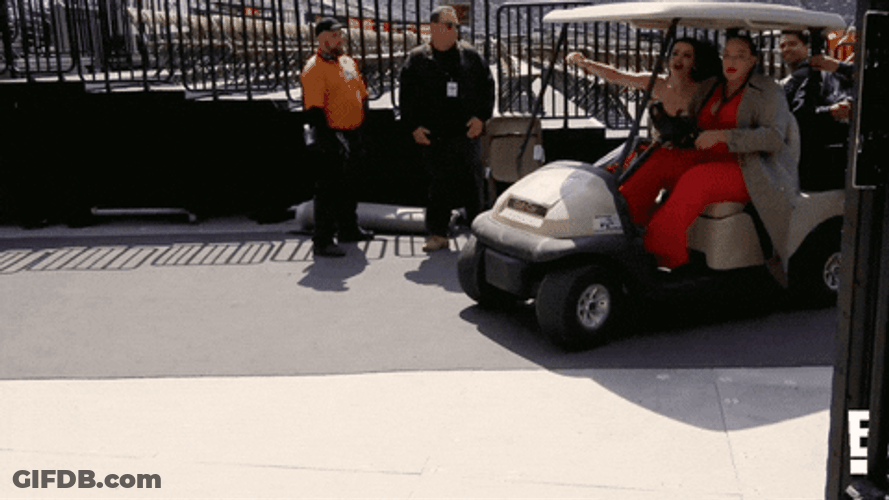 Golf Cart Is Overloading GIF
