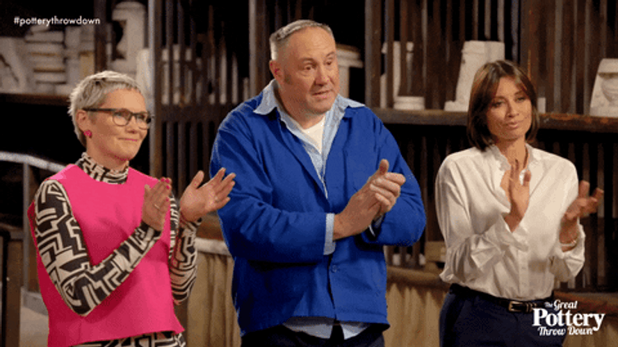 Golf Clap Jones Taylor Eclair Great Pottery GIF