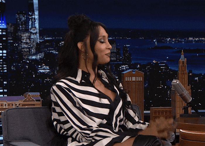 Golf Clap Michaela Jae-Rodriguez Talk Show GIF