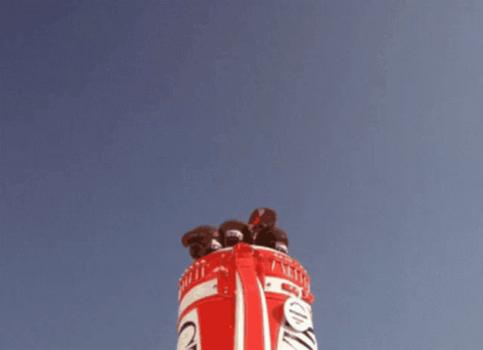 Golf Clubs Flying Away In Caddyshack Movie Scene GIF