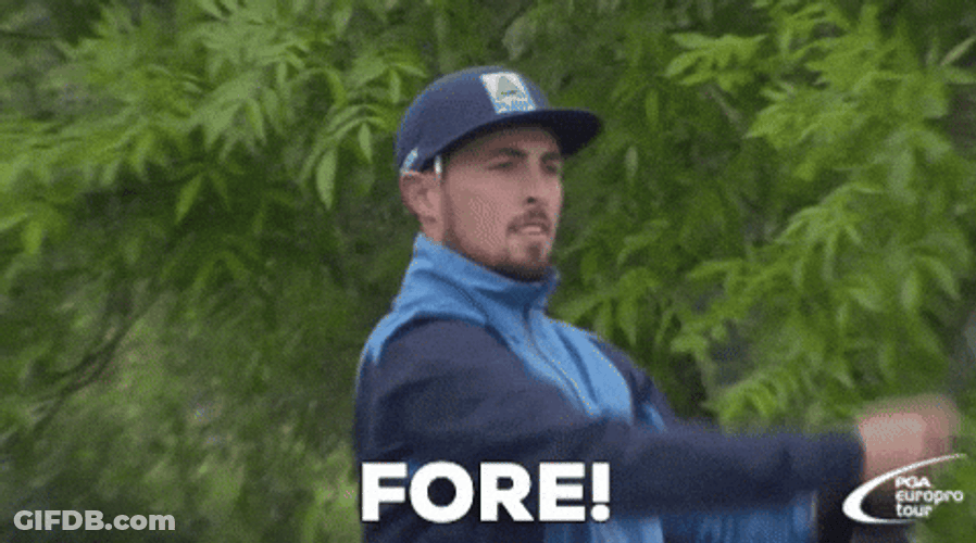 Golf Shot Bad Aim GIF
