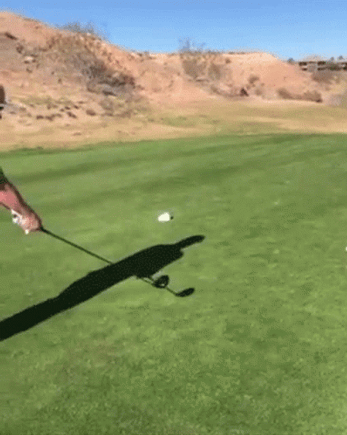 Golf Swing Gone Wrong GIF