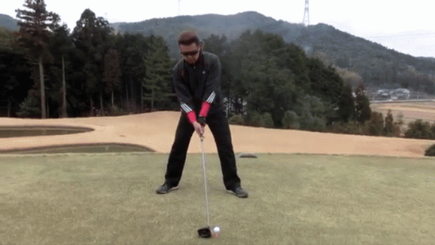 Golf Swing Overdo GIF
