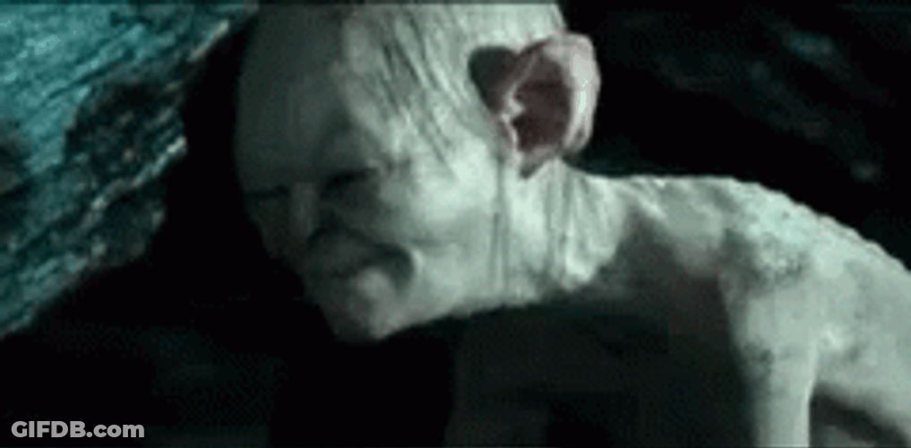 Gollum Explosive Diarrhea Meme GIF