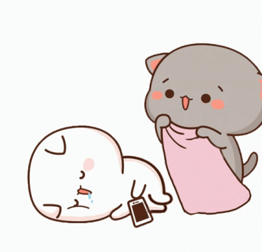 Goma Taking Care Of Peach GIF