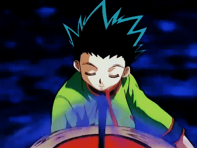 Gon Freecss In Hunter X Hunter 1999 GIF