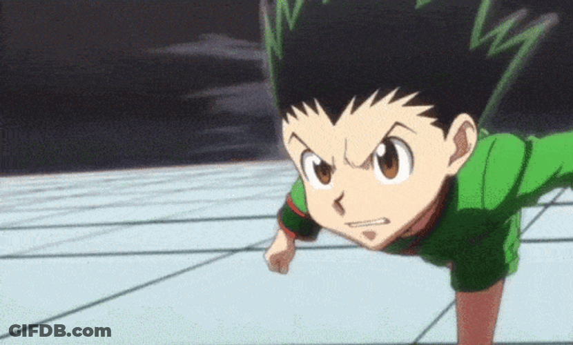 Gon Vs Hisoka In Hunter X Hunter GIF