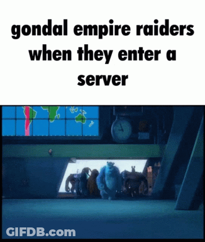 Gondal Empire Raiders Enter Server GIF