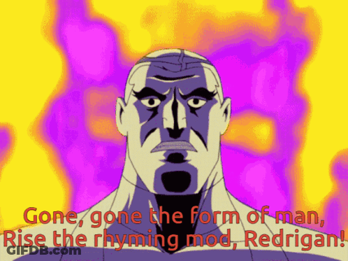 Gone Gone The Form Of Man Rise The Rhyming Mod Redrigan GIF
