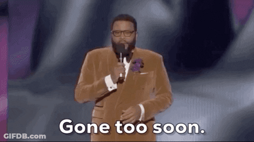 Gone Too Soon Anthony Anderson GIF