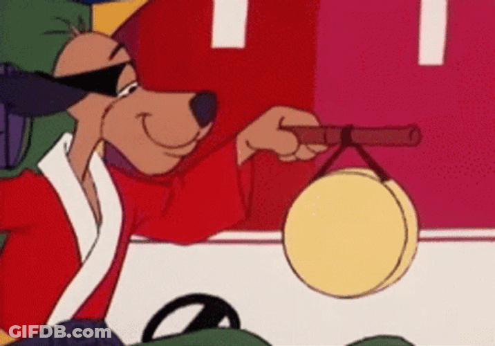 Gong Hong Kong Phooey Cartoon GIF