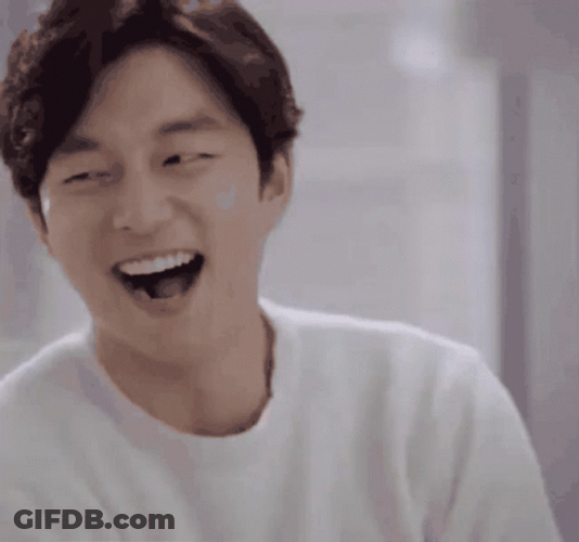 Gong Yoo Fake Laugh GIF