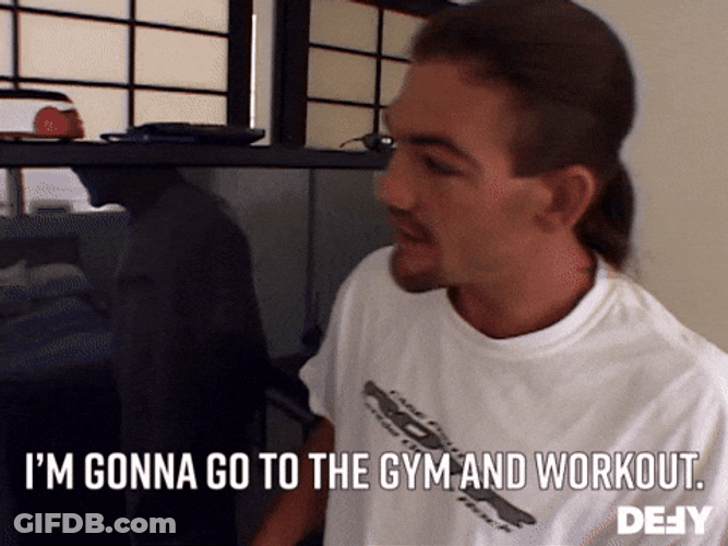 Gonna Go To The Gym And Workout GIF