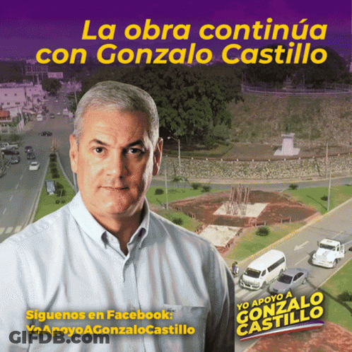 Gonzalo Castillo Ad Man Standing GIF