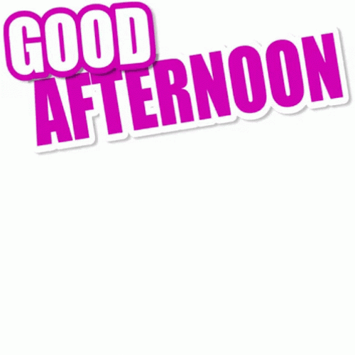 Good Afternoon Happy Bunny GIF