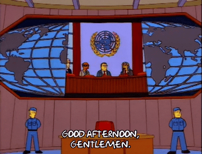 Good Afternoon Happy Monday The Simpsons GIF