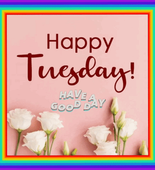 Good Afternoon Happy Tuesday Animated Art GIF