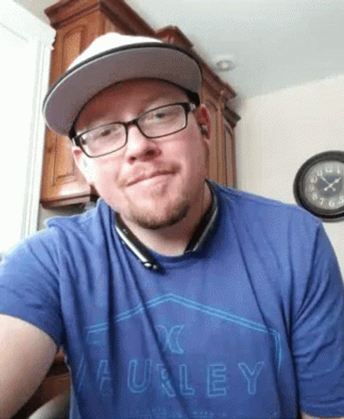 Good Afternoon My Love Man Showing Paper GIF