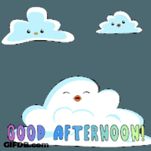 Good Afternoon Sun Sticker GIF