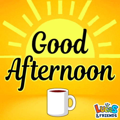 Good Afternoon Wednesday Sunshine GIF