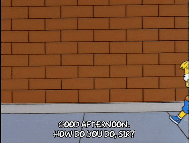 Good Afternoon Wednesday The Simpsons GIF